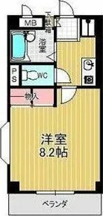 マーベラスNAKANO【3階】の間取り