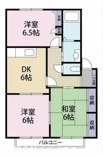 JAハイツ南平池【1階】の間取り