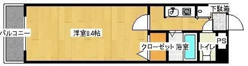 シー・ロアー【2階】の間取り