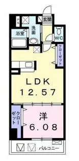 大阪府大阪市城東区蒲生2丁目【マンション】の間取り