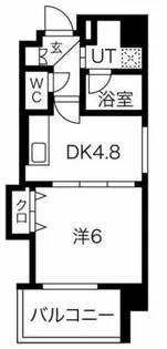 大阪府大阪市阿倍野区播磨町3丁目【マンション】の間取り
