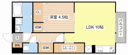 瀬田メディエートプラザC棟【C202号室】の間取り