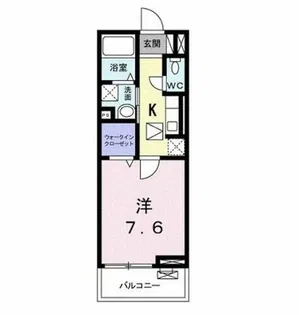 オーキッド【1階】の間取り