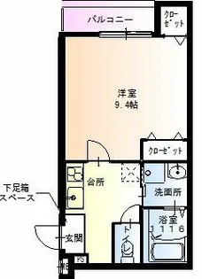フジパレス泉佐野駅東Ⅰ番館【203号室】の間取り