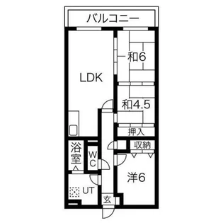 エスペレールⅡ【1階】の間取り