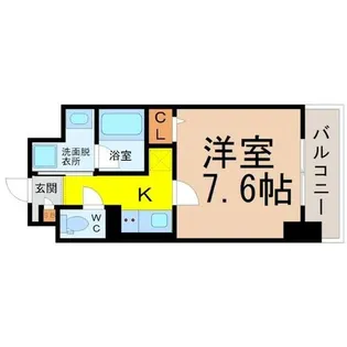 パークハイム日比野【1階】の間取り