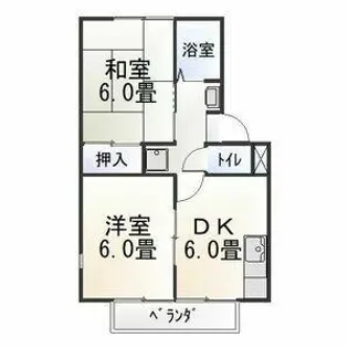 アーバン東蔵前【207号室】の間取り