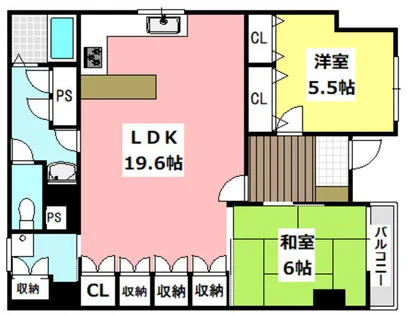 ゾーンエバーグリーン【1階】の間取り