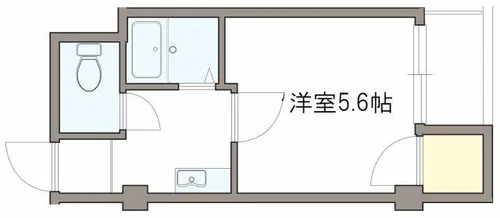 ノールプレール新町【5階】の間取り