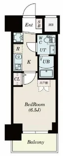 セレニテ本町リアン【10階】の間取り