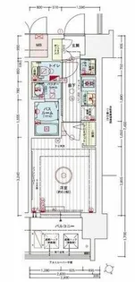 ザ・ウエストマークシティプレミアム【13階】の間取り