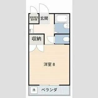 メゾン日高【1階】の間取り