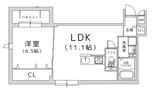TRICERA Court【4階】の間取り