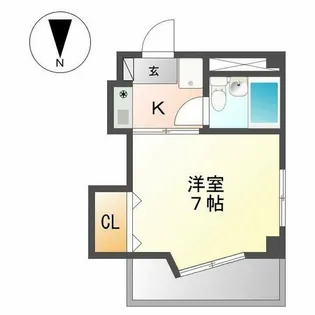 ドリーム諏訪【203号室】の間取り