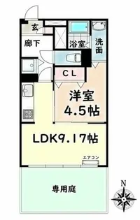 コアプリシード【1階】の間取り