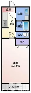 エクシードⅦ【603号室】の間取り
