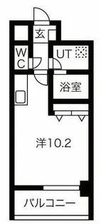 アレーヌコート野並【9階】の間取り