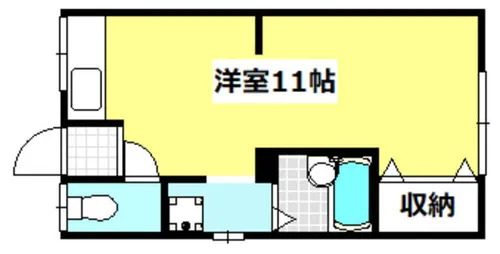 庄ハイツ 東【2階】の間取り