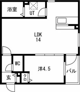 CS中野本町【3階】の間取り