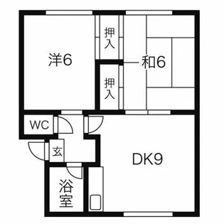 コーポ高橋【2階】の間取り
