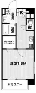 ノースステイツ西小倉【505号室】の間取り