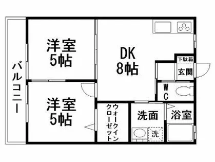 メゾンSuzu【1階】の間取り