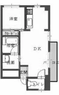ラフィーネ門司港【2階】の間取り