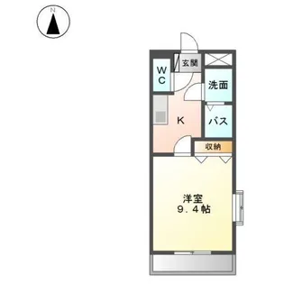 ルミナス ハイツ【2階】の間取り