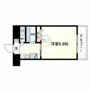 岩伸ヴィルブーケ湯里【5階】の間取り
