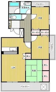 マンションアザレアC棟【103号室】の間取り