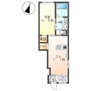 グランメゾン浅生【1階】の間取り