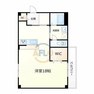 メゾン富士【5階】の間取り