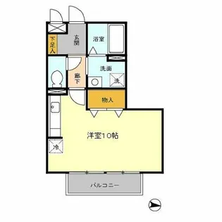 エトワールA棟【2階】の間取り