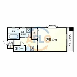 Capital Life【7階】の間取り