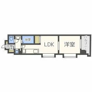 コンソラーレ同心【10階】の間取り