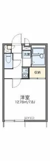 レオパレス外環富田林Ⅲ【1階】の間取り
