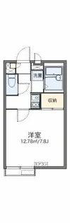 レオパレス外環富田林Ⅲ【2階】の間取り