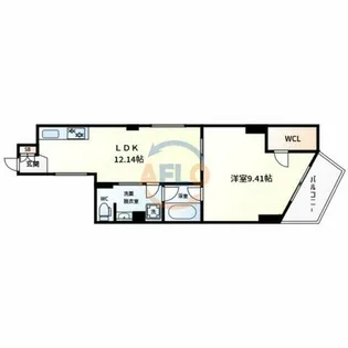 アリスシアターシップ【3階】の間取り