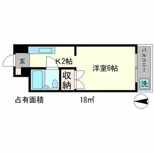 メゾンLee【3階】の間取り