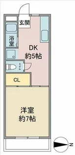 サンライズⅡ【4階】の間取り
