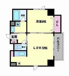 プライマリィK【8階】の間取り