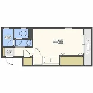 メゾン・プリオール【1階】の間取り