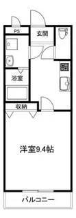 サンメゾン天満【206号室】の間取り