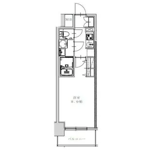 S-RESIDENCE金山altano【10階】の間取り