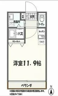 I-STAGE東岩田【203号室】の間取り