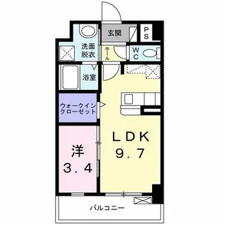 サンフォート小倉【2階】の間取り