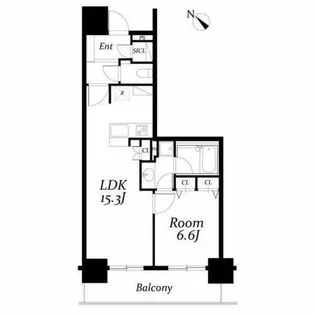 ロイヤルパークス千種【13階】の間取り