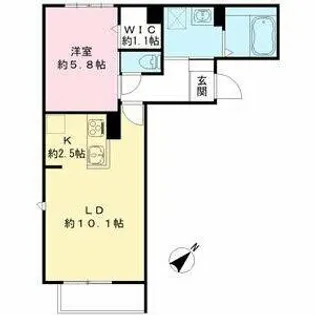 FORTUNATA【1階】の間取り