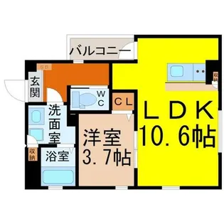 ロイヤルレジデンス高畑【3階】の間取り