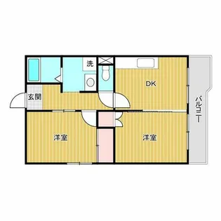 トウセン本町橋ビル【7階】の間取り